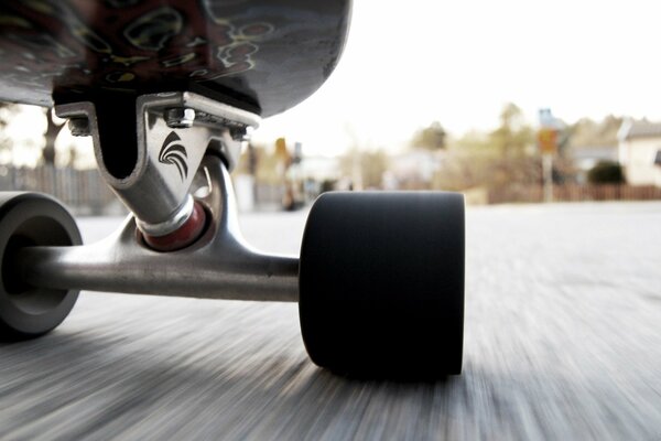 Skateboard, Bewegung auf dem Brett, Sport, Skate-Rad