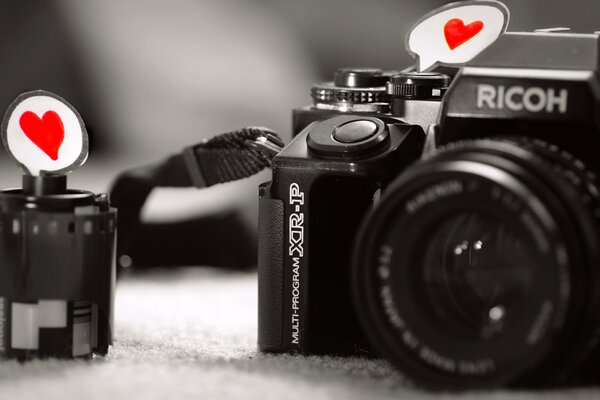 La technologie photographique sait capturer des moments d amour