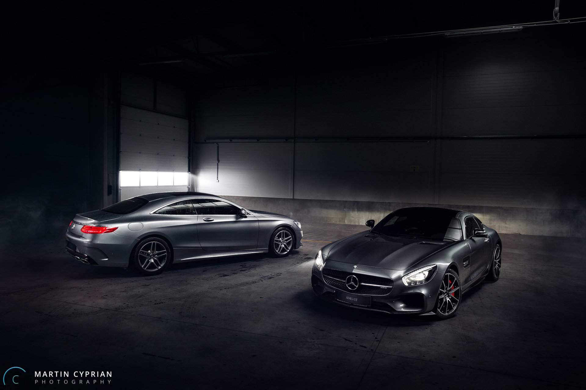 mercedes-benz s500 amg gt voiture hangar