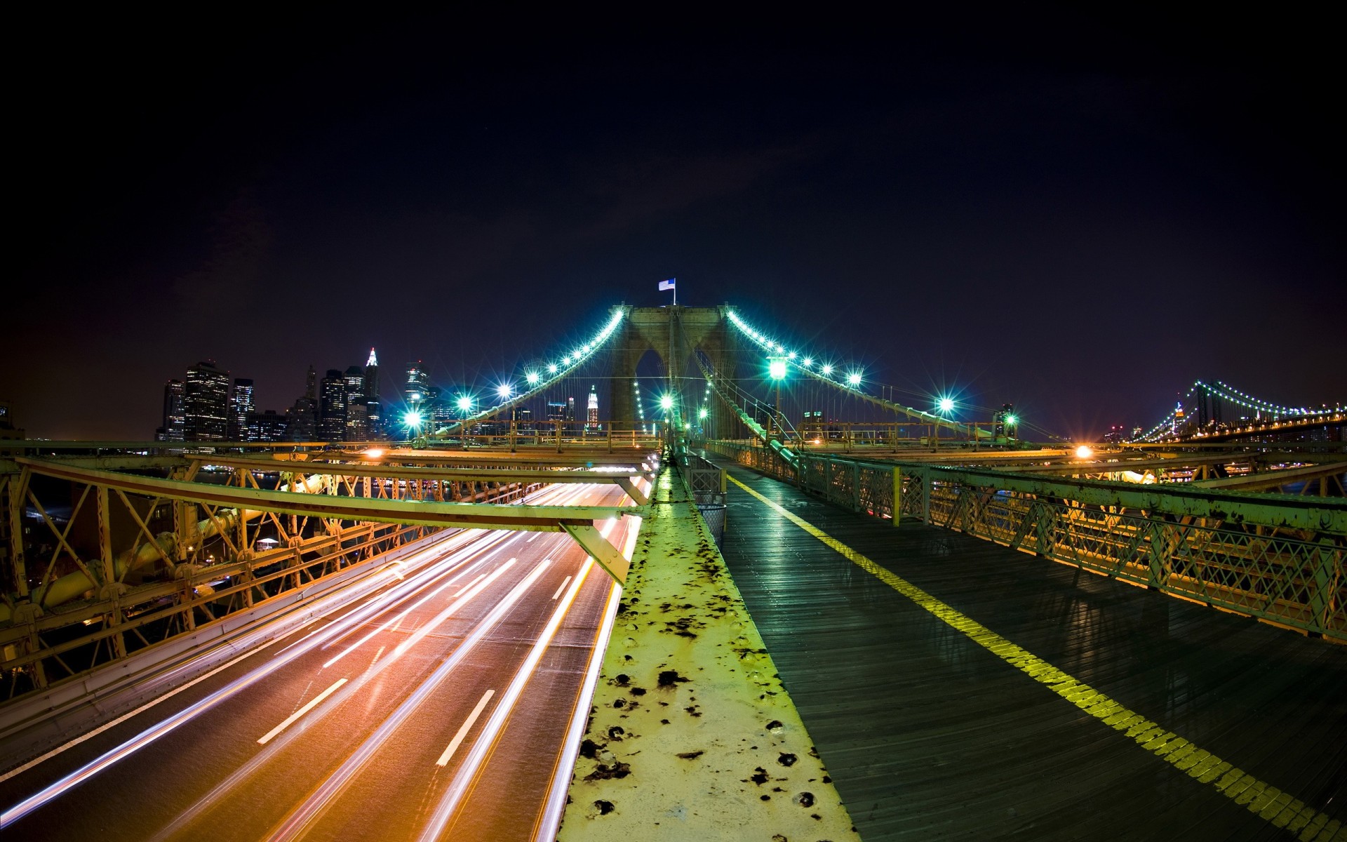 cities bridge flower