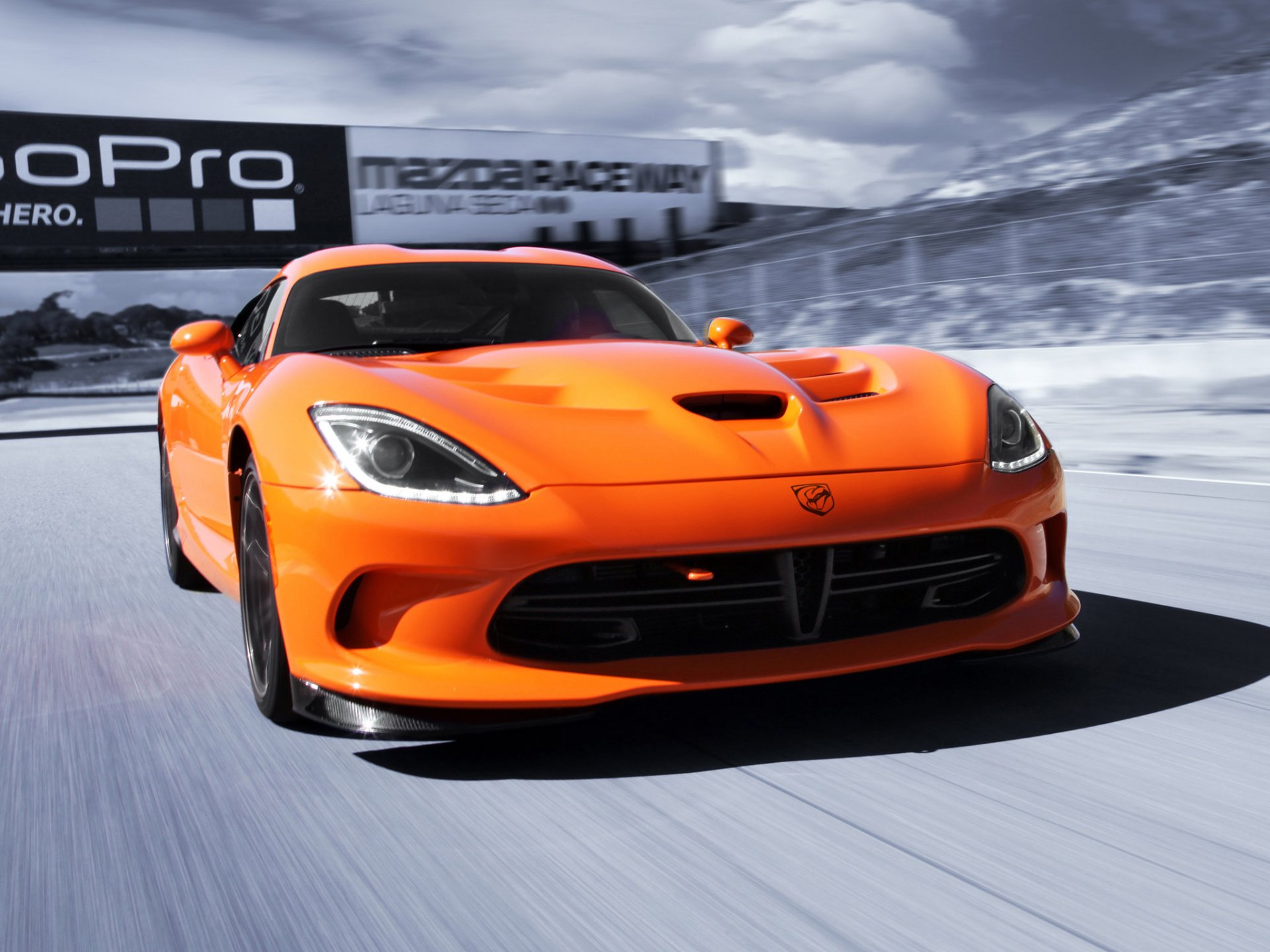 dodge srt viper ta front machine speed