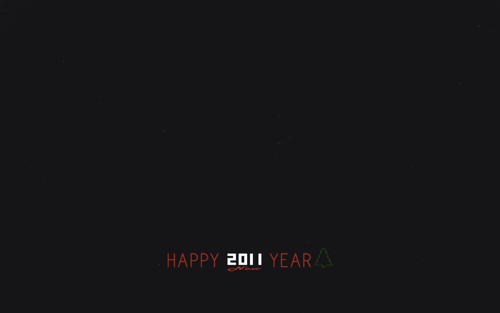 año nuevo minimalismo 2011 vacaciones simplicidad fondo negro fondo oscuro gris letras signo logotipo año