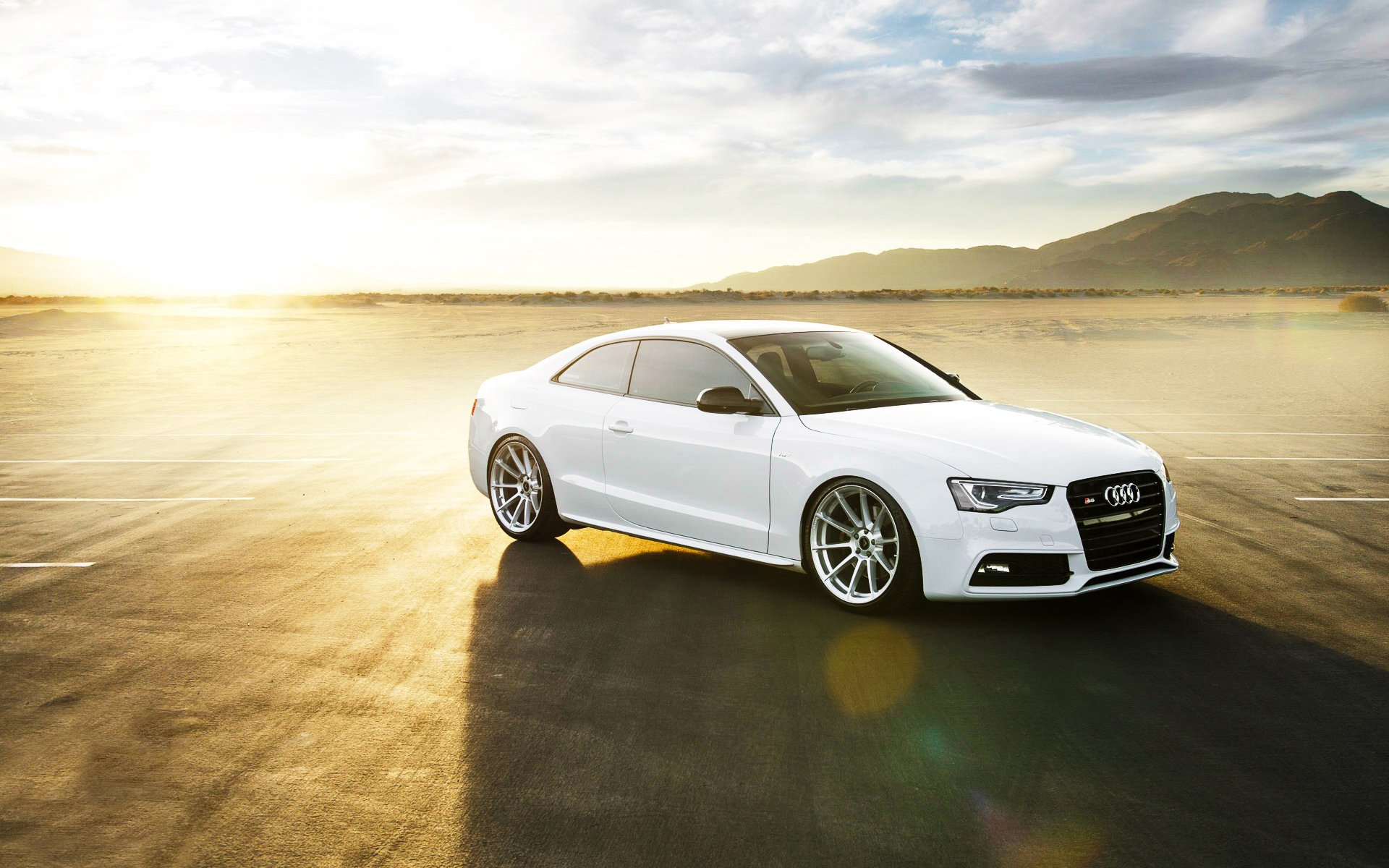 audi s5 vorsteiner coche blanco sol