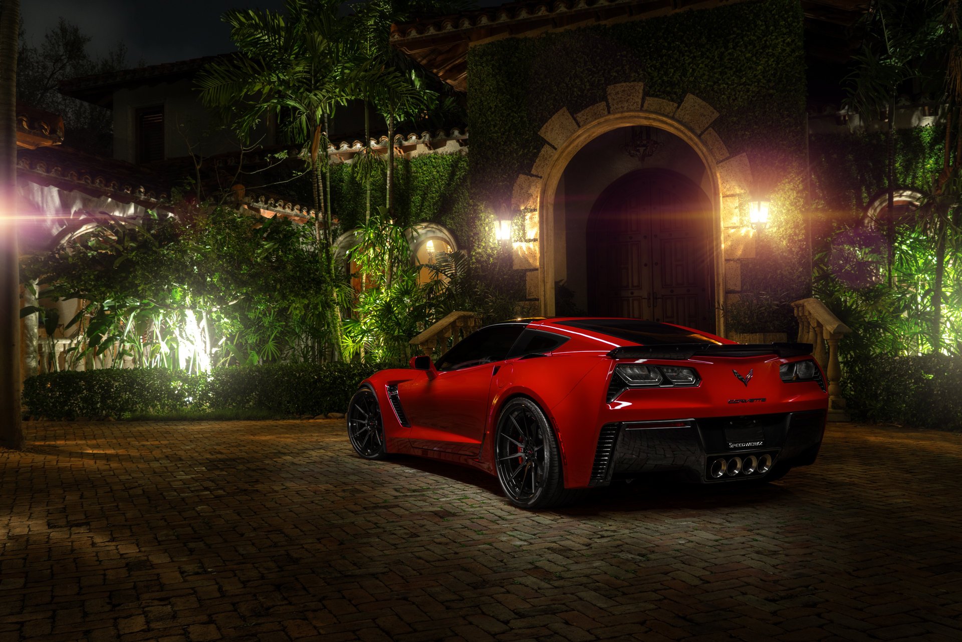 chevrolet corvette c7 z06 rot hq wallpaper auto wallpaper