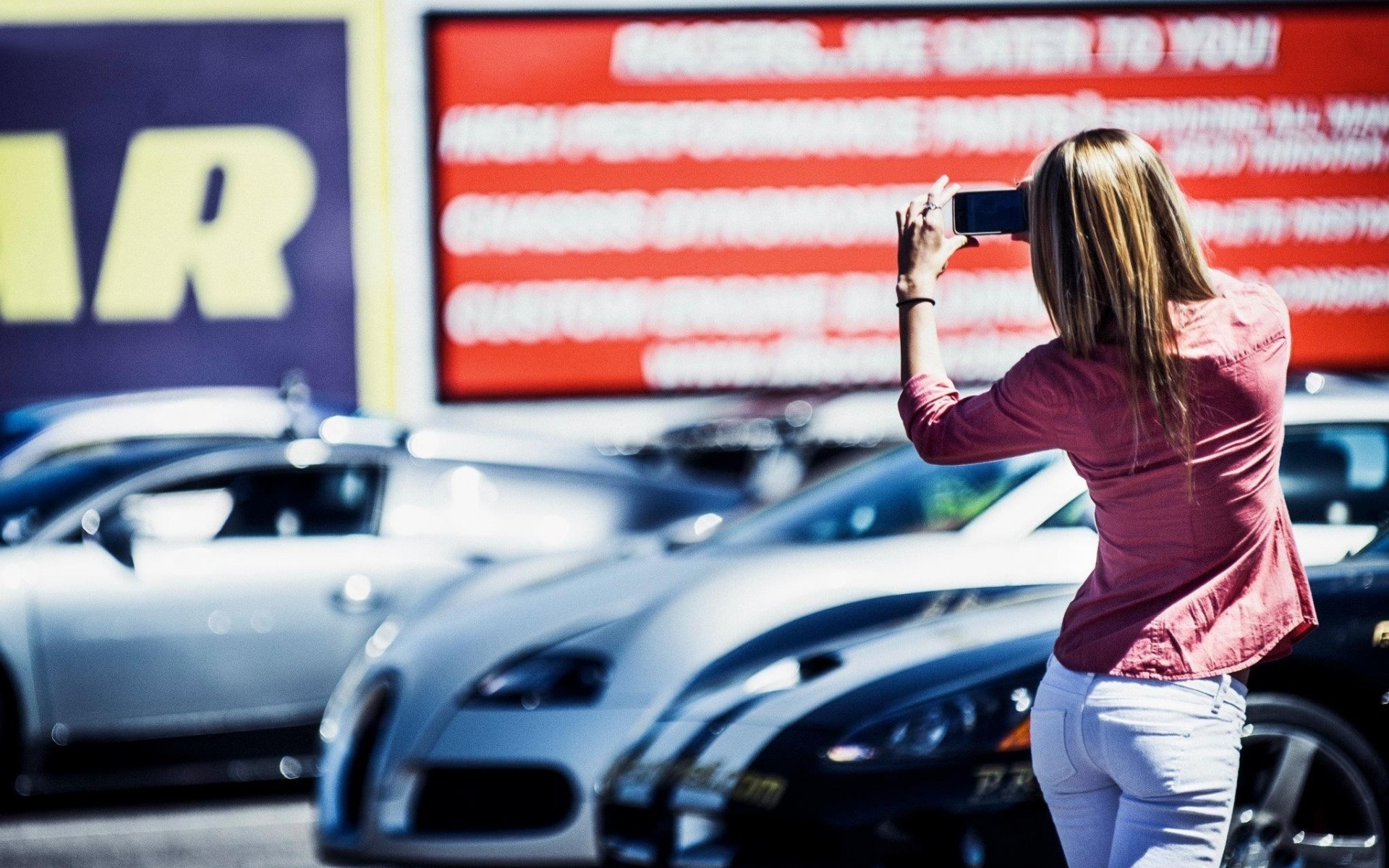 donne foto signora automobili