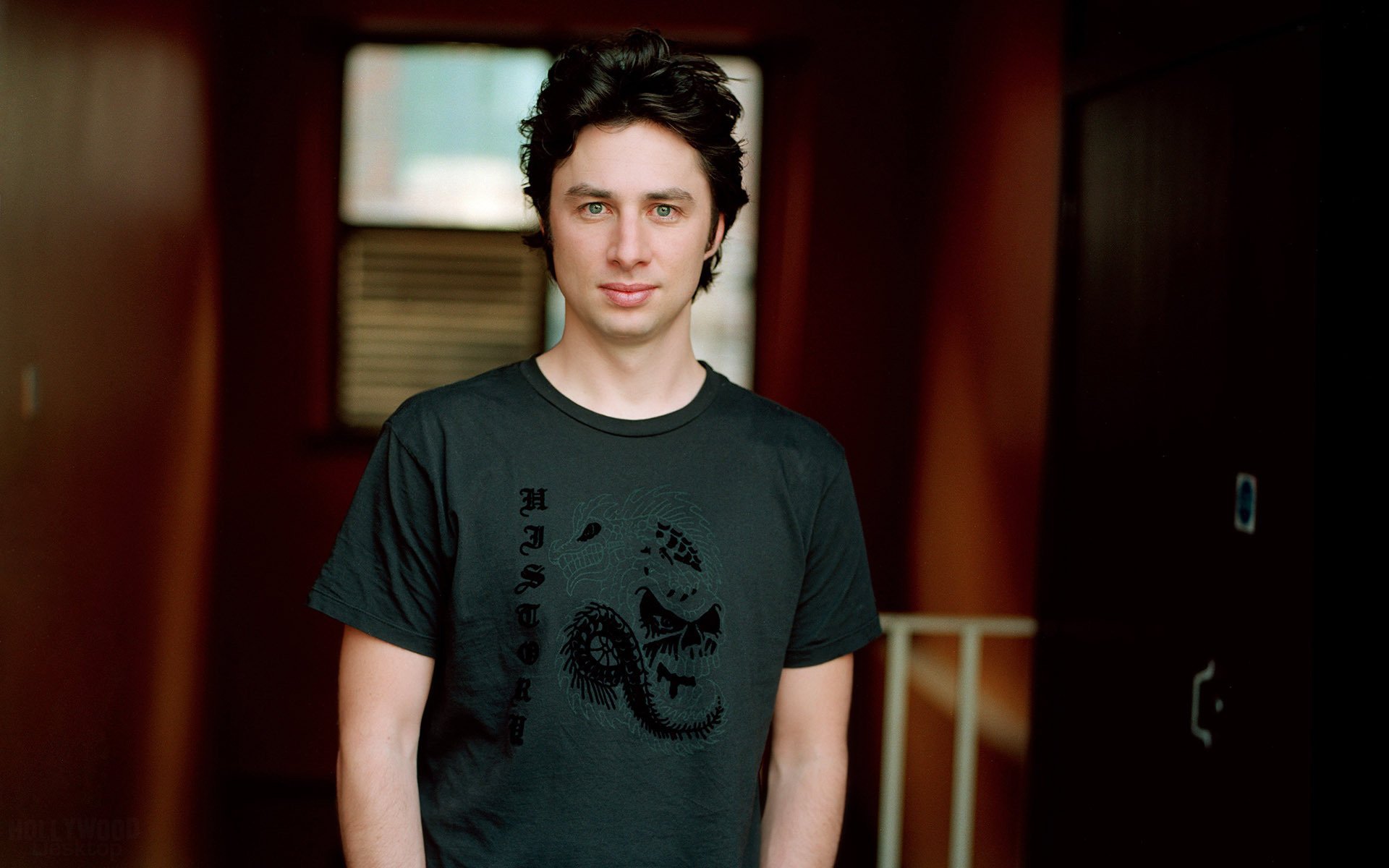 attore zach braff clinica zach braff capelli castani uomo vista occhi viso