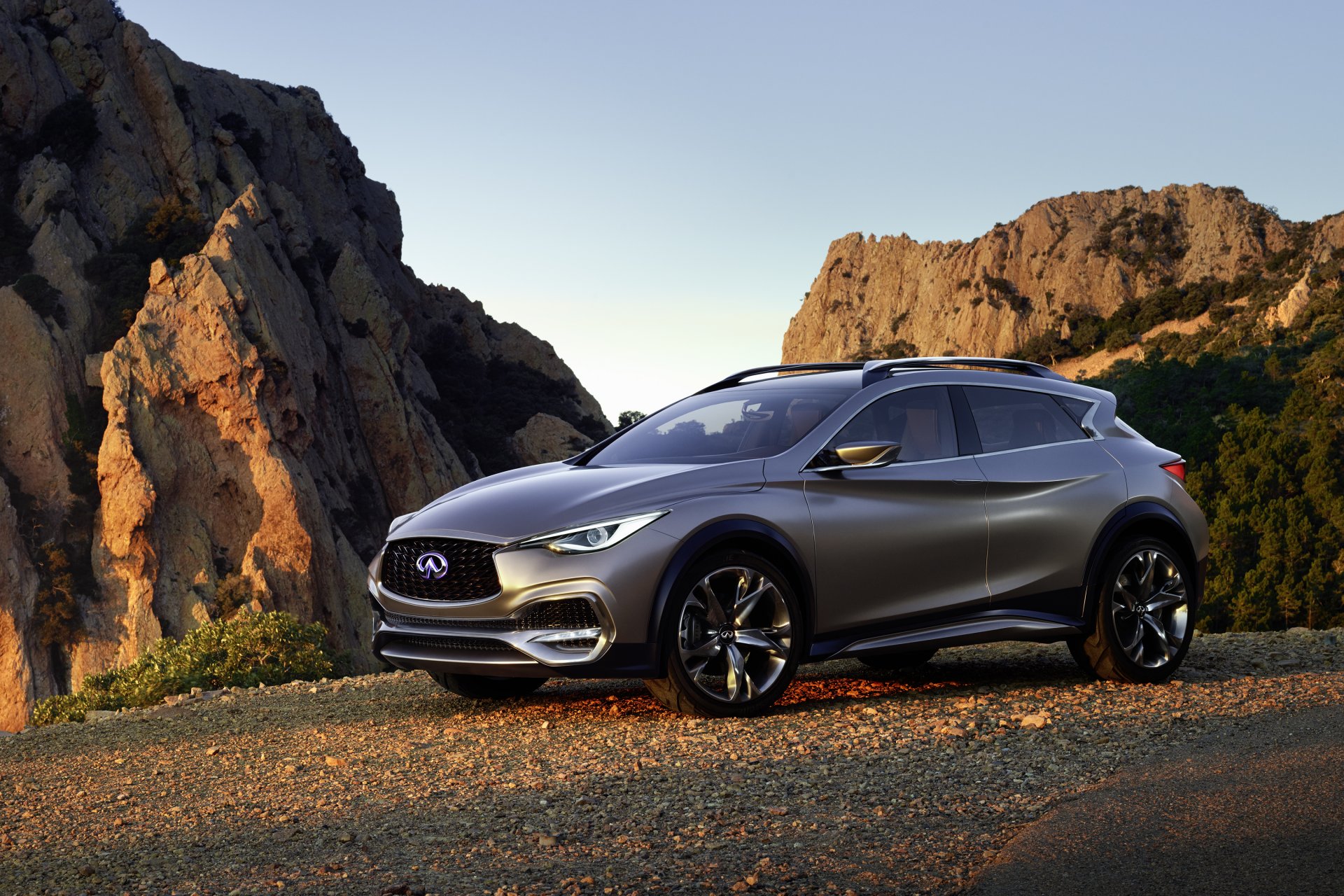 2015 г. infiniti qx30 концепция инфинити