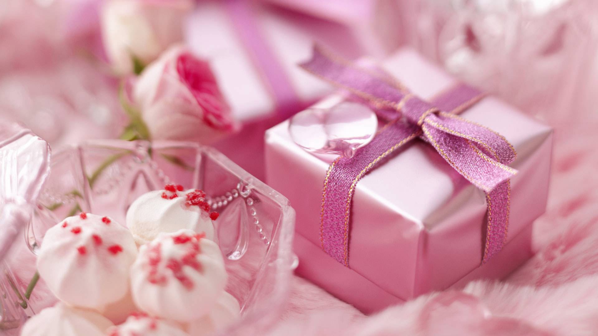 regali scatola rosa luce rosa bello delicato nastro gioia bigné tenerezza regalo