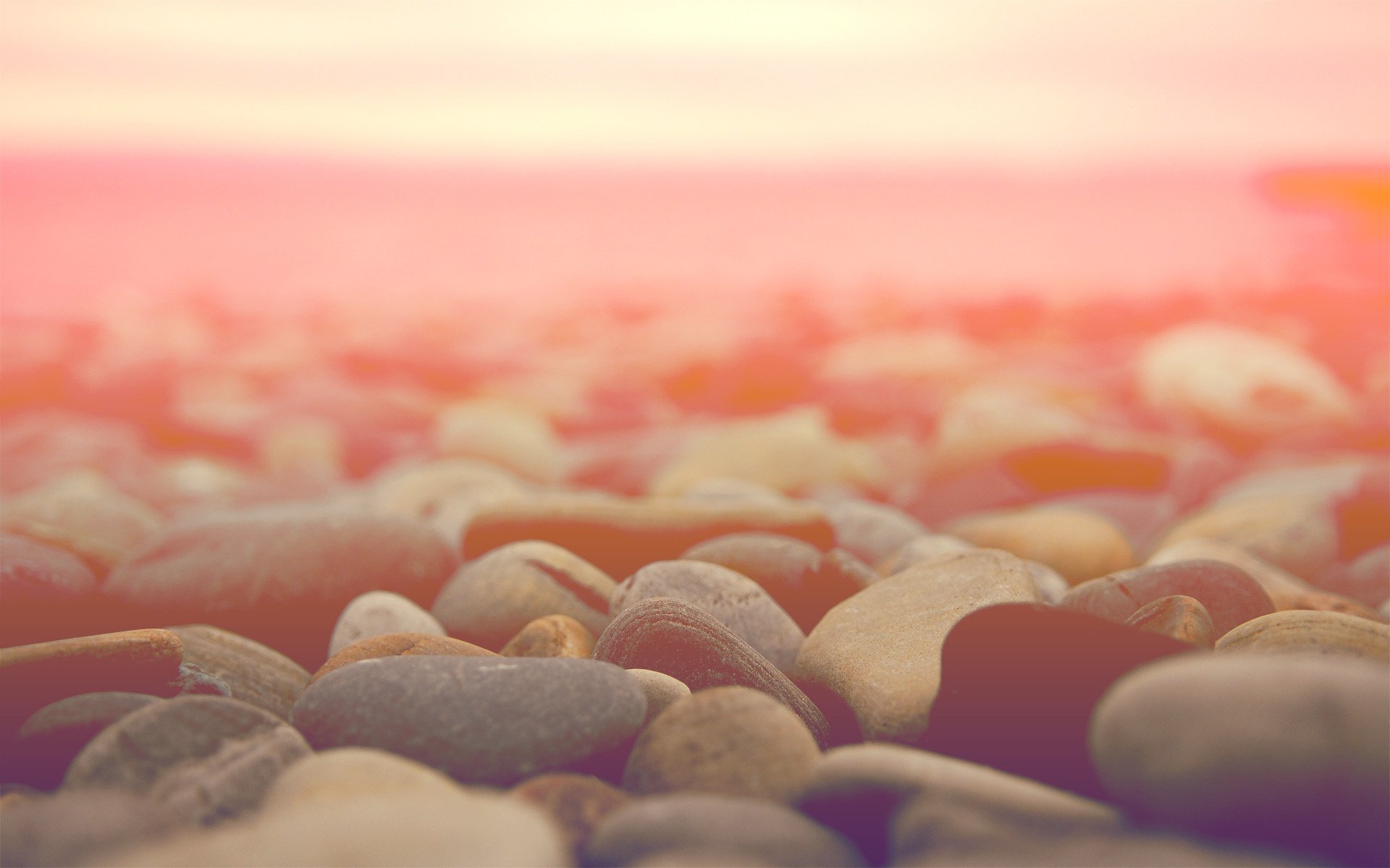 macro light background stones stones horizon