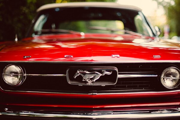 Classic Ford Mustang maslcar