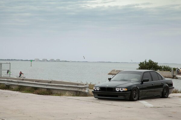 Understated tuned black boomer