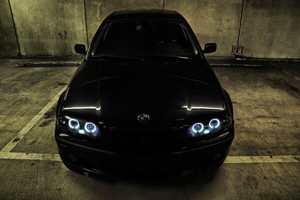 BMW Tuning en negro