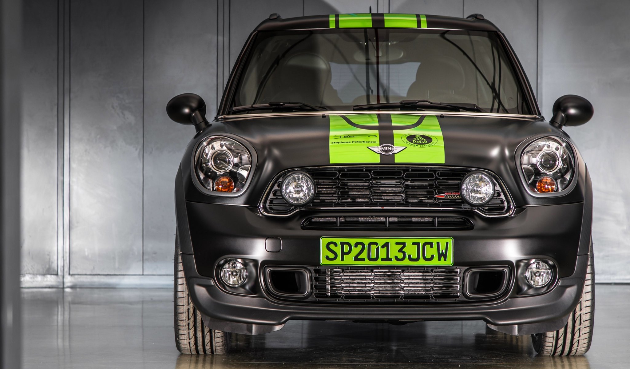 mini cooper mini mini cooper suv dakar rallye kühlergrill scheinwerfer logo motorhaube