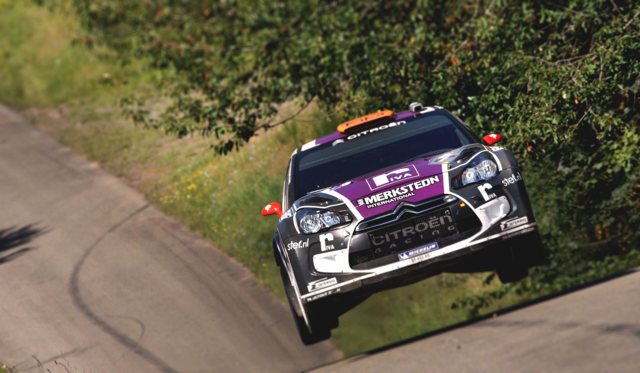 citroen ds3 zlot wrc rally sport auto samochód citroen przednia maska samochód wyścig prędkość