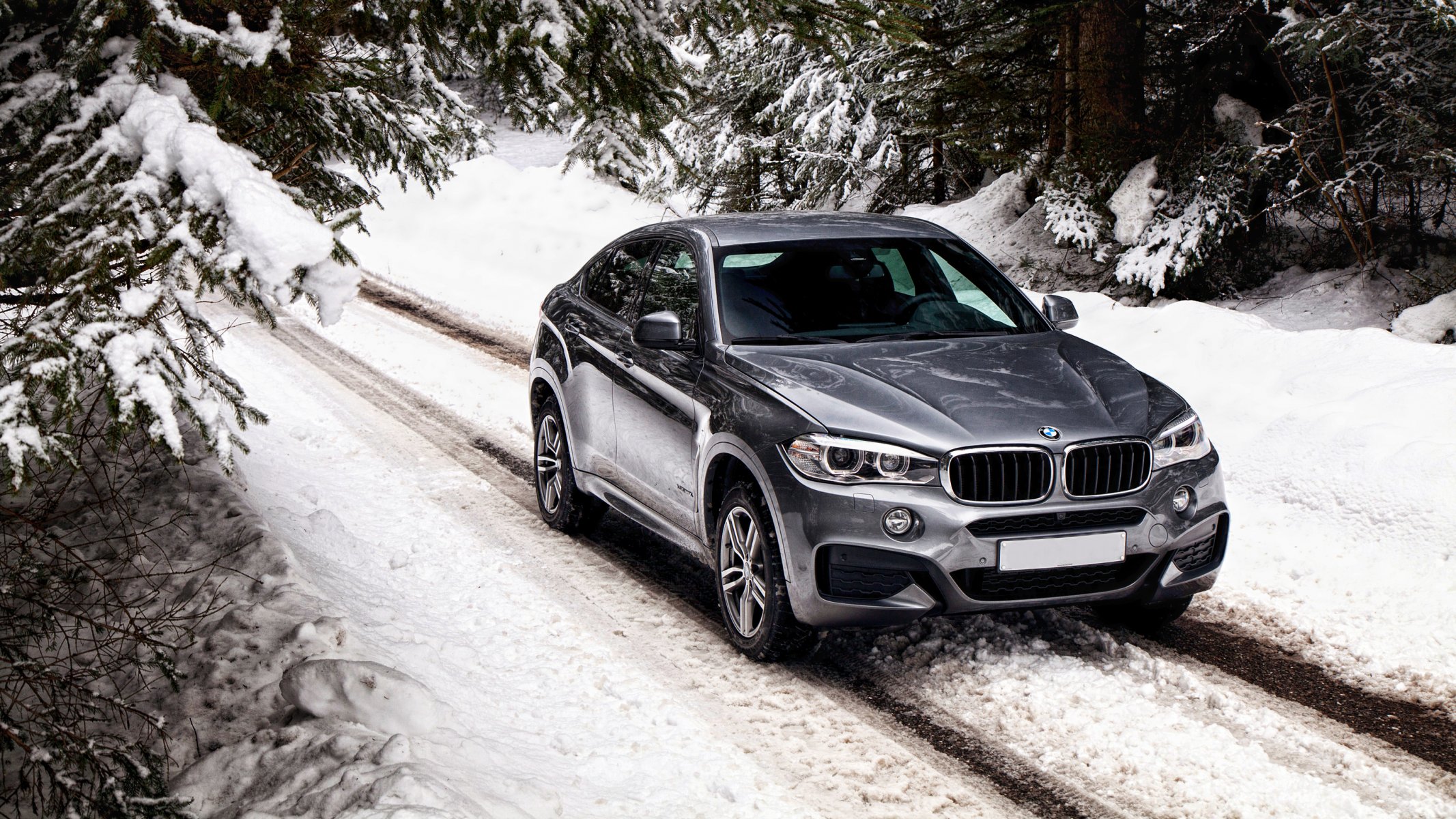 2015 bmw x6 napęd na cztery koła m pakiet sportowy wielka brytania-spec f16 bmw śnieg zima