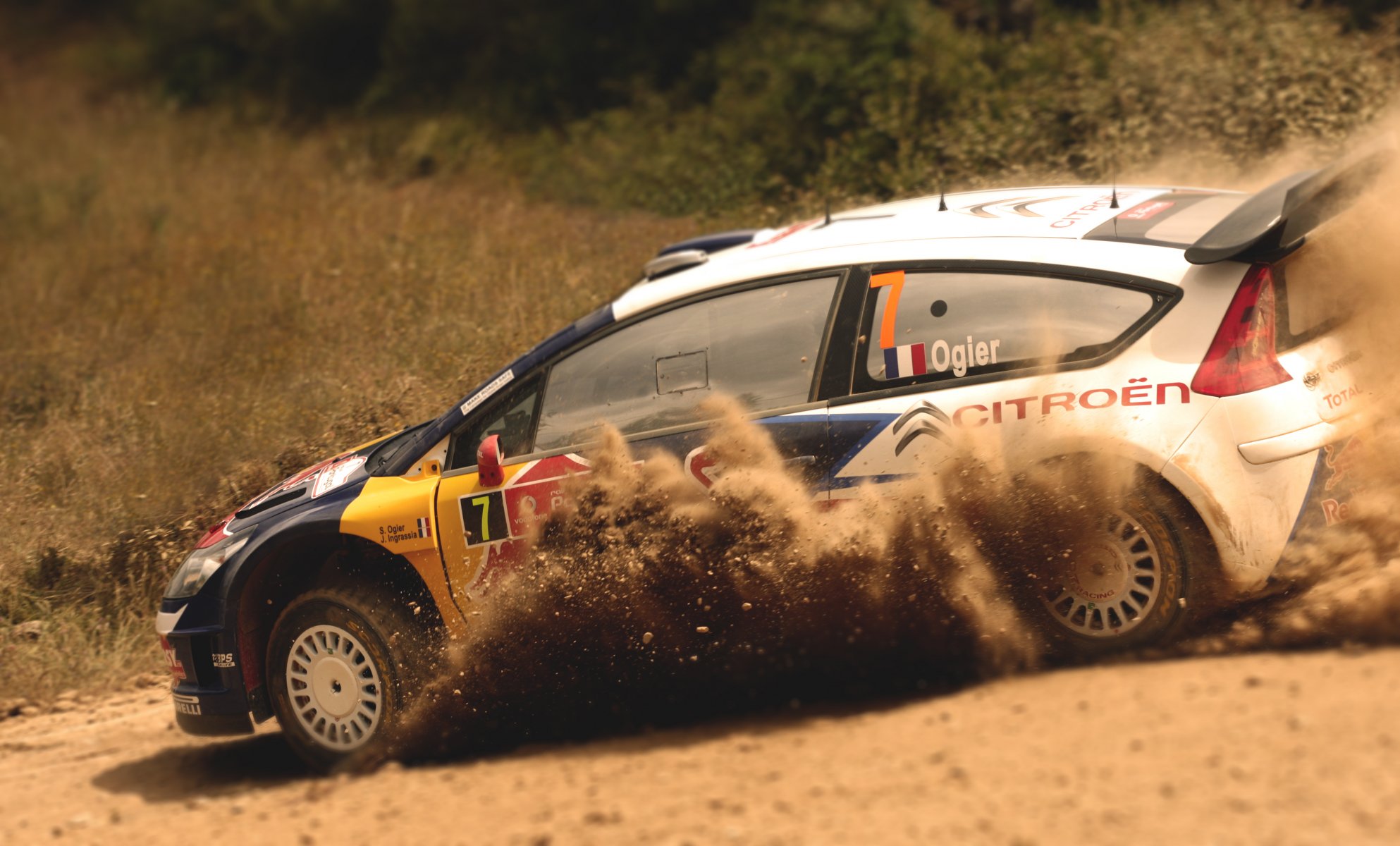 citroen c4 wrc rally rally auto auto sport turno skid