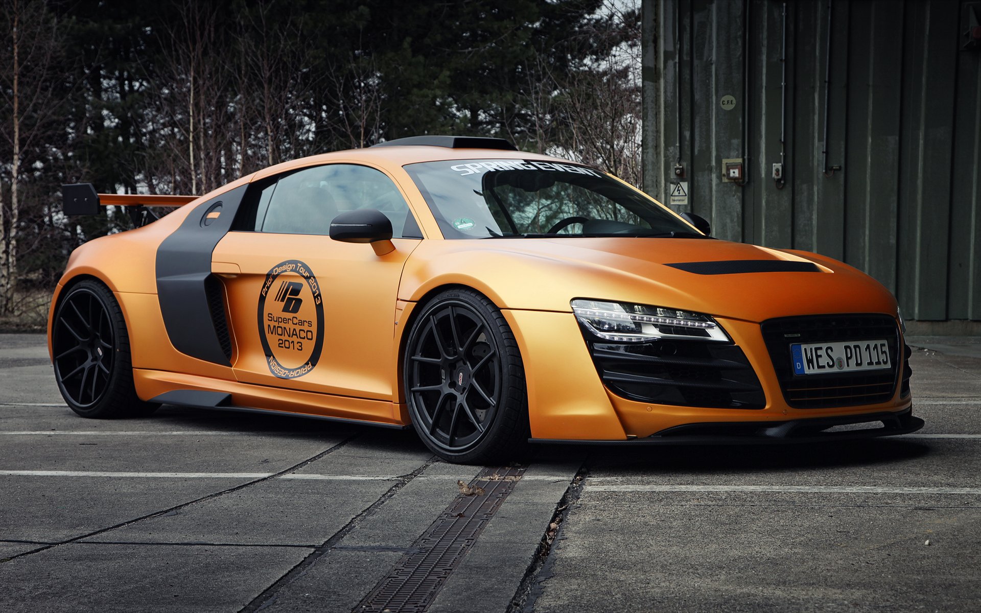 audi r8 hasta diseño