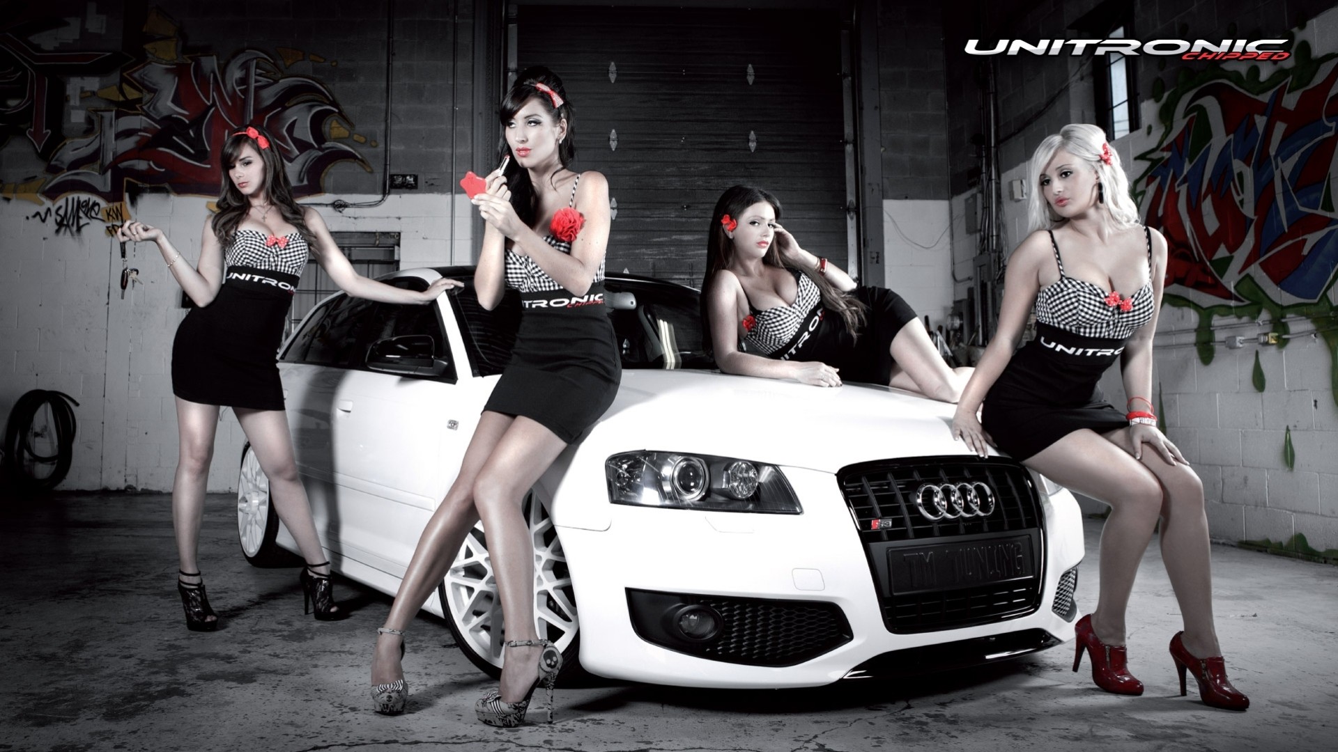 girls sexy audi a3