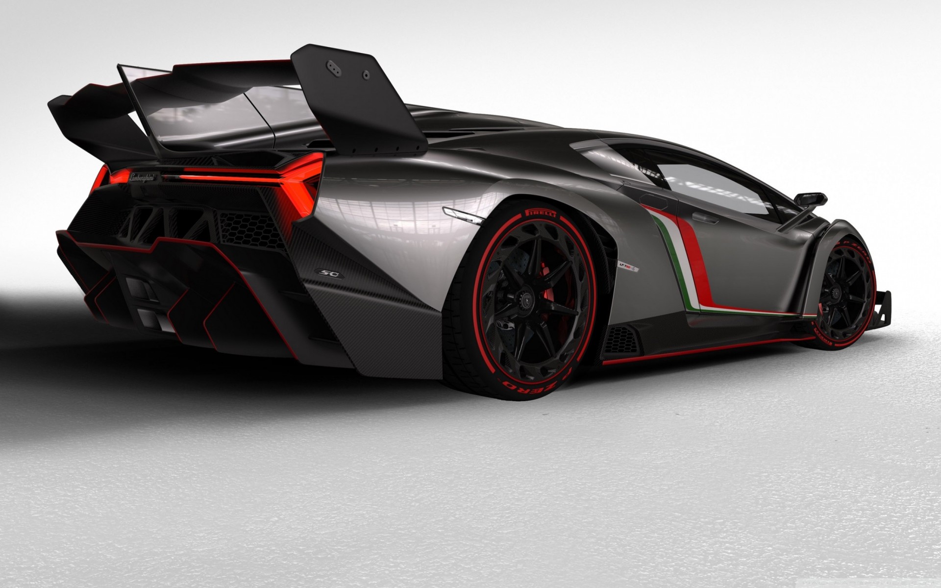 trasero veneno lamborghini 2013