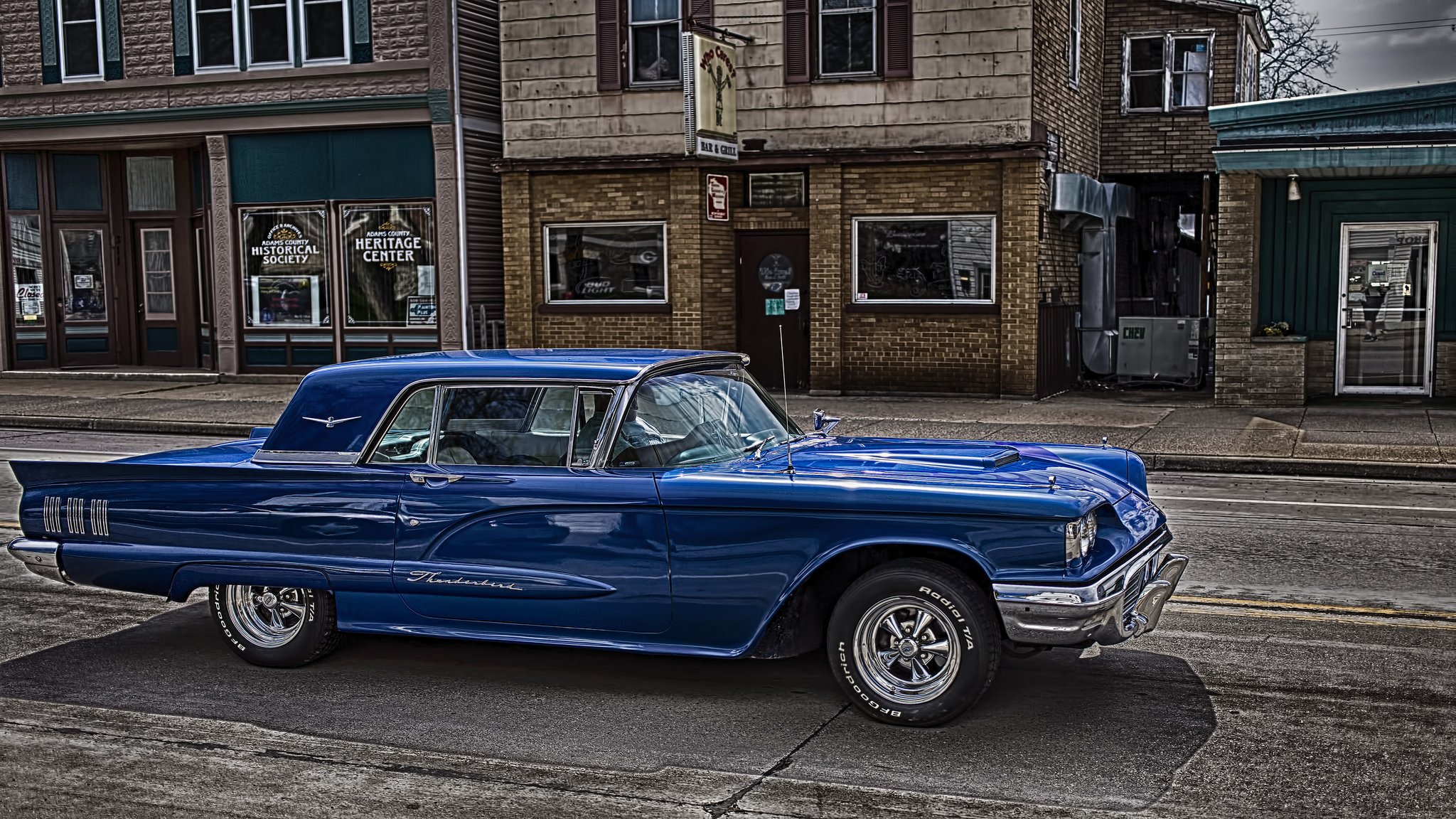 ford thunderbird 1959 tandebed bleu hdr