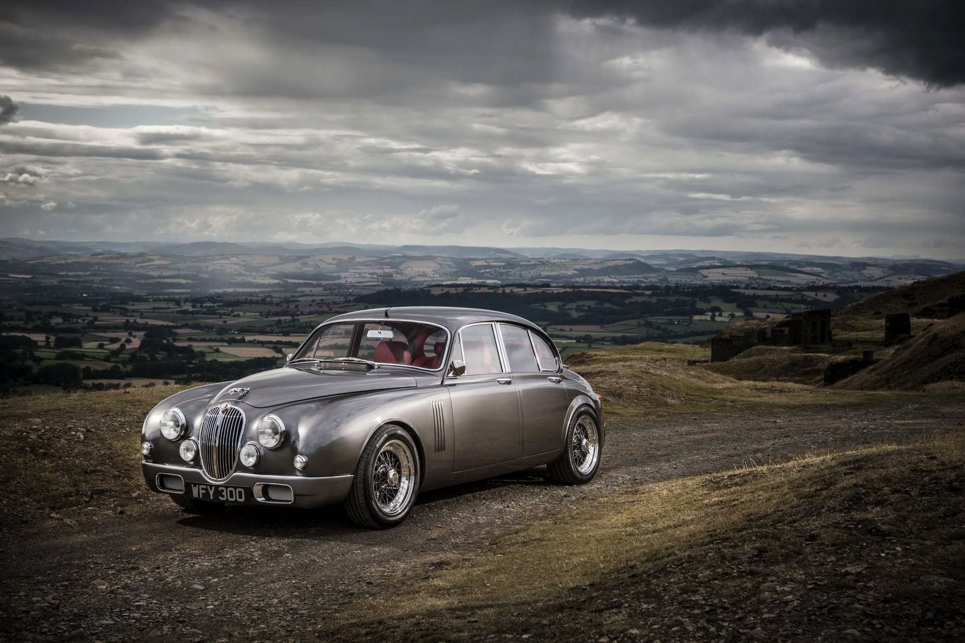 jaguar mark 2 b ian callum gris voiture photo