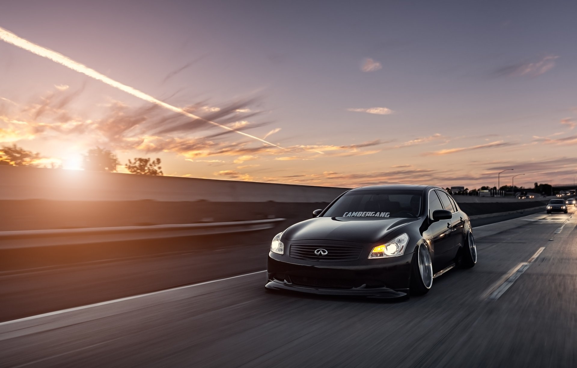 infiniti g37 tuning vossen black stance infinity road