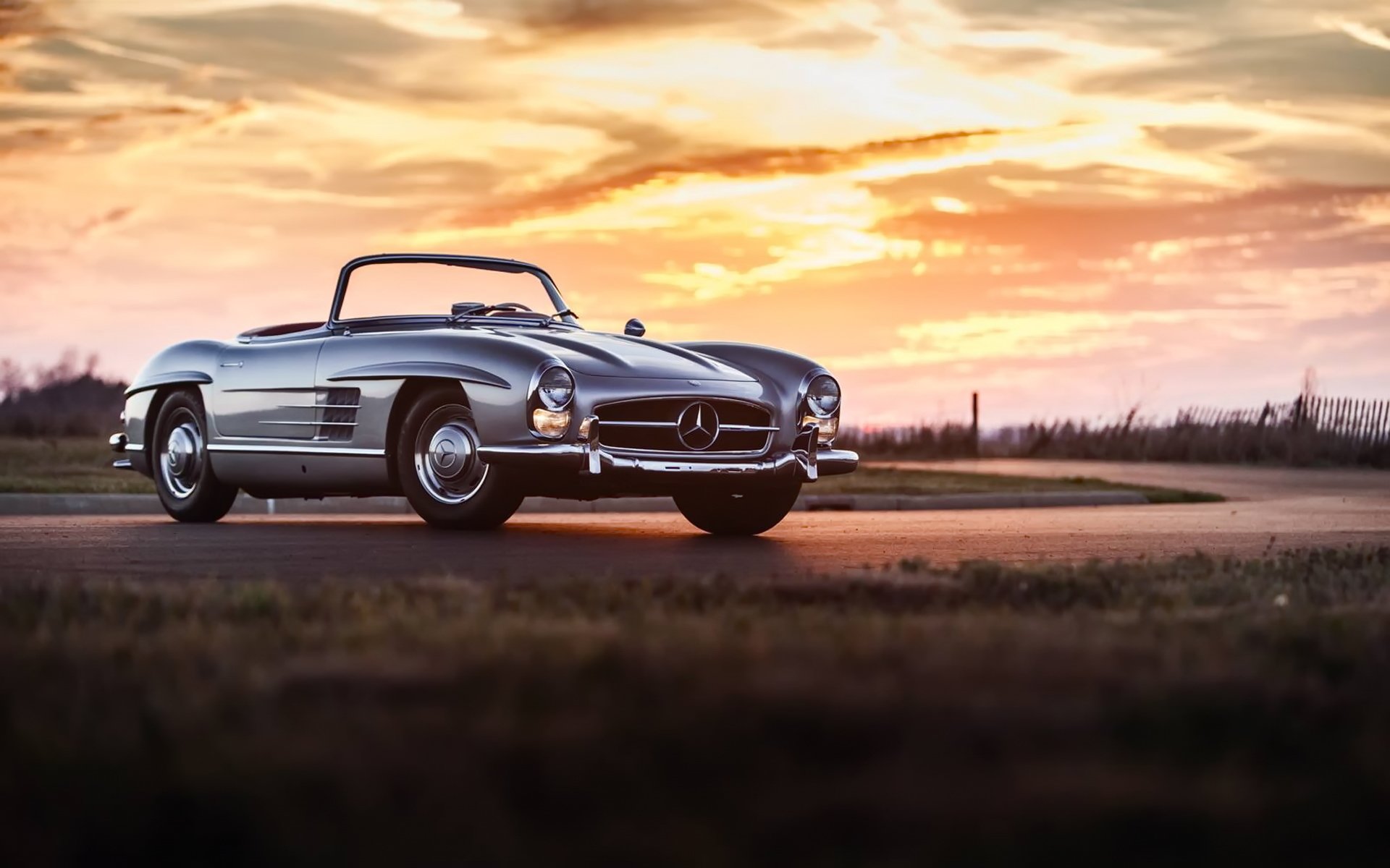 mercedes 300sl car classic