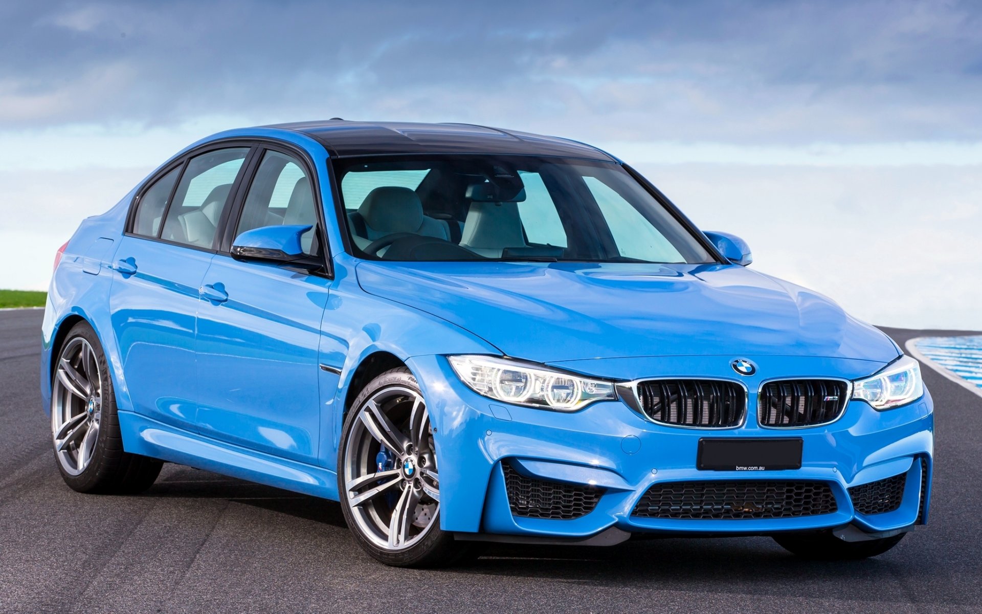 bmw m3 f80 auto blu 2014 auto bmw colore blu