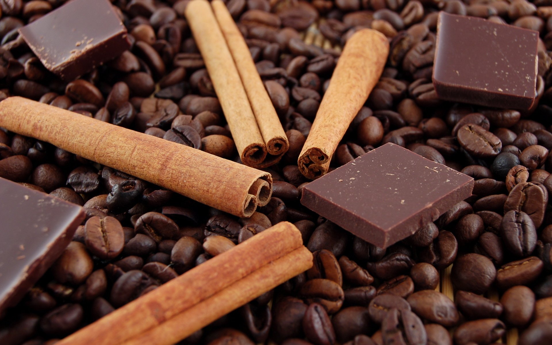 chicche dolci cioccolato caffè cannella bastoncini cereali delizioso spezie