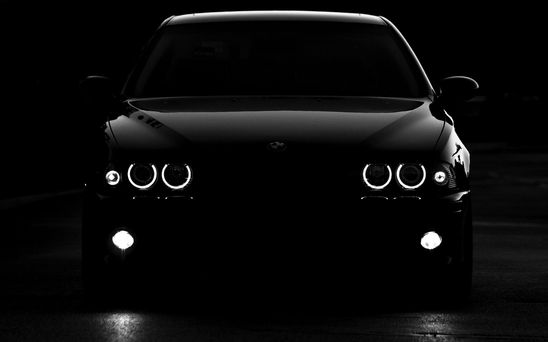 bmw ojos de ángel viejo m5 bmw blanco y negro auto negro faros coches vehículos vehículos