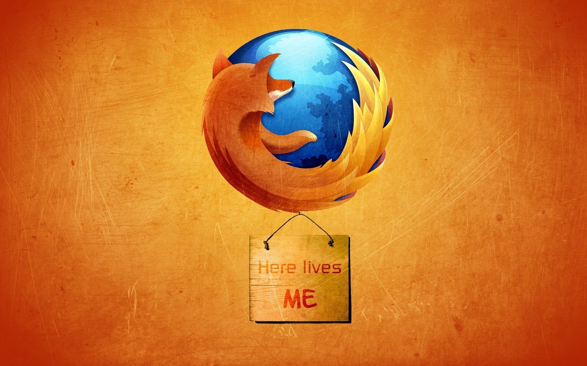 firefox hi-tech hintergrund mozilla fuchs inschrift planet embleme logos browser