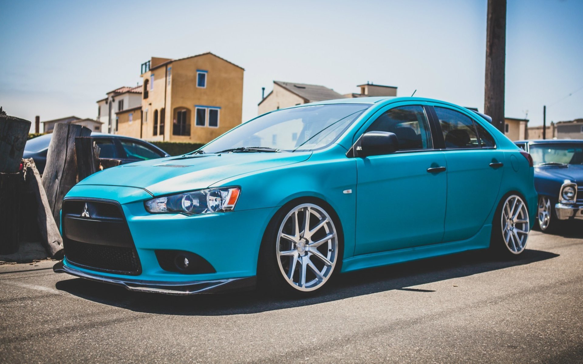 mitsubishi lancer mitsubishi lancer sonniger tag evo x