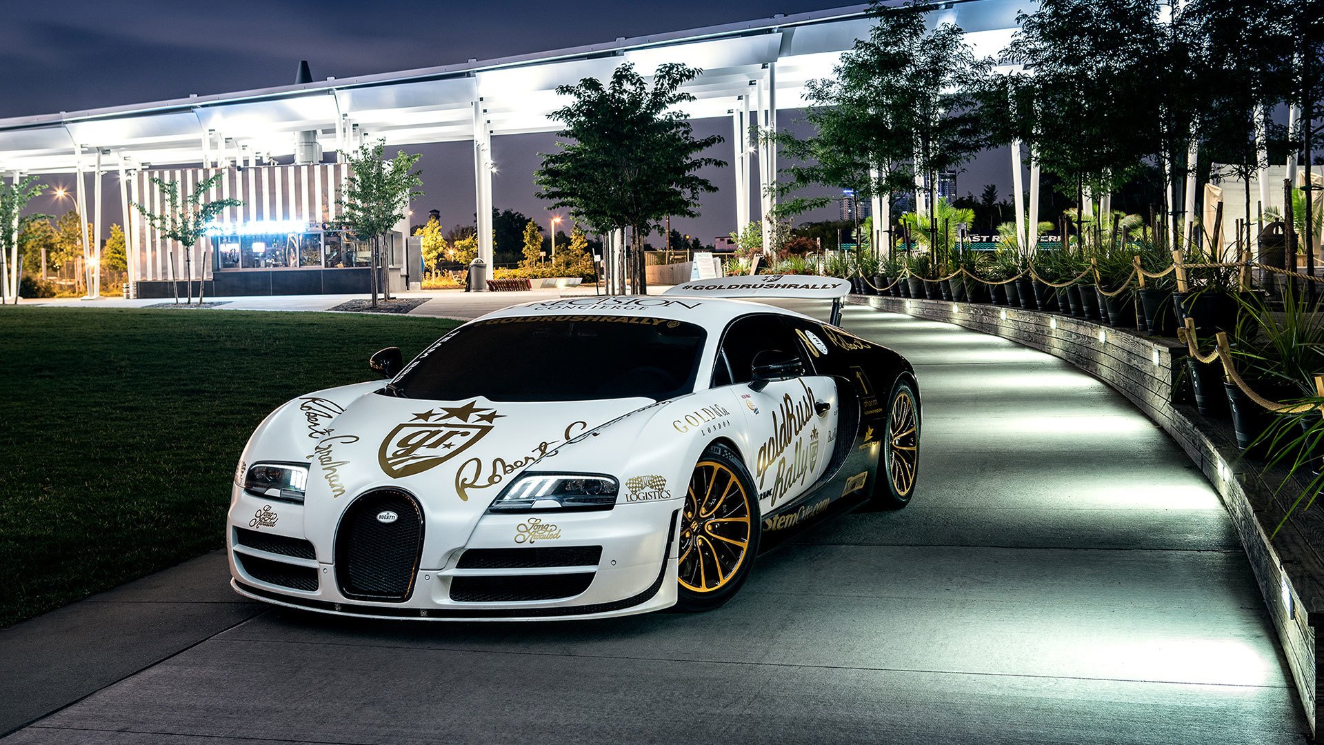 bugatti veyron supersport pur blanc new york avant spoiler blanc