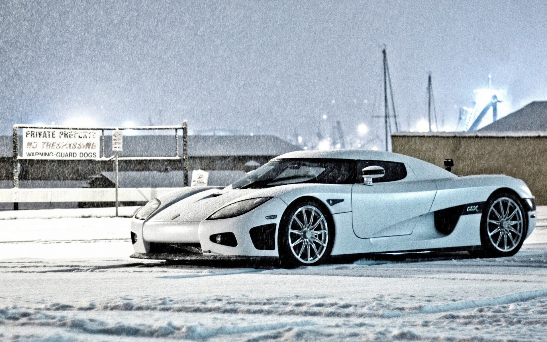 auto schnee winter koenigsegg ccx