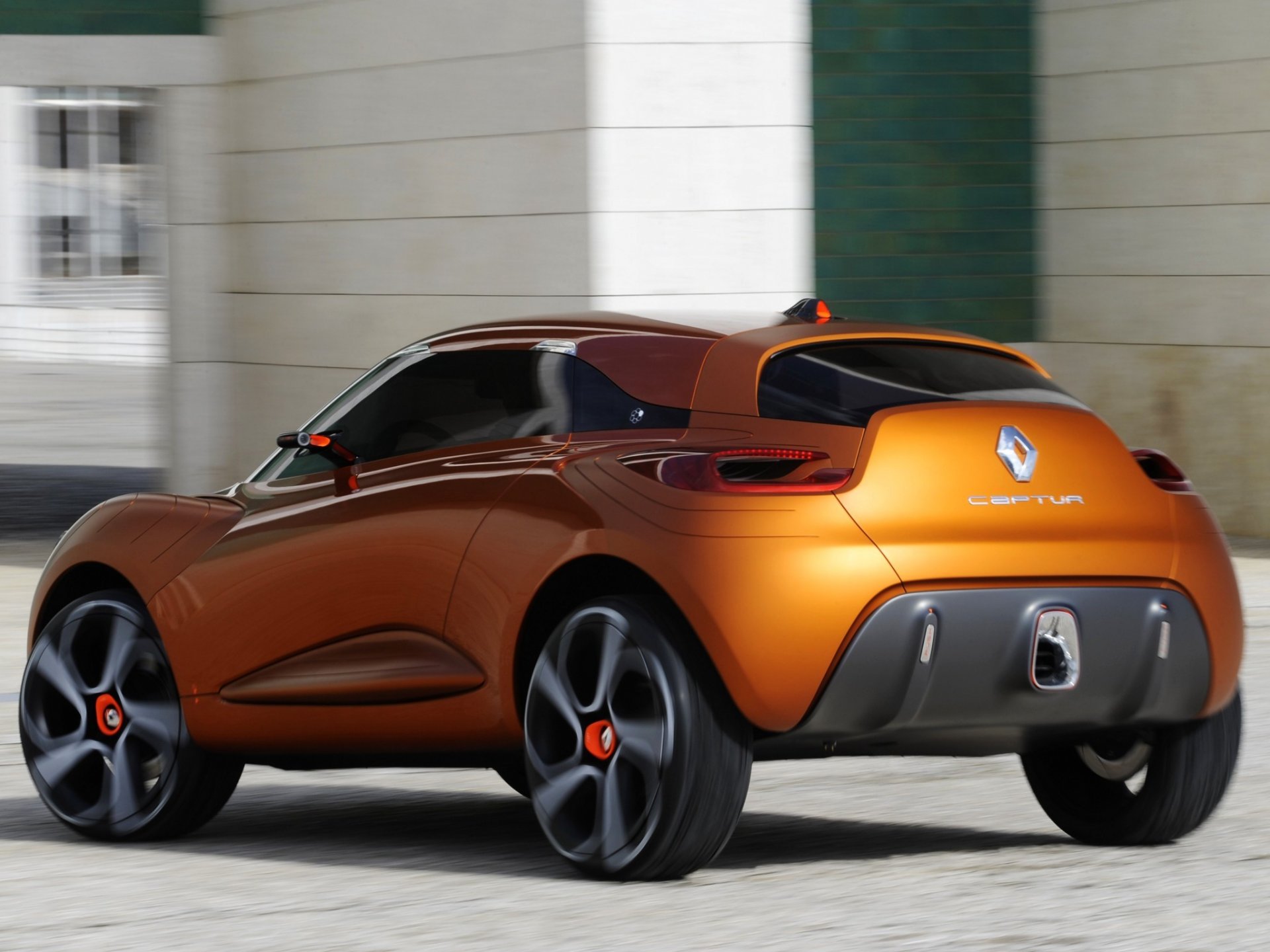 renault captur concept renault tył auto tapety