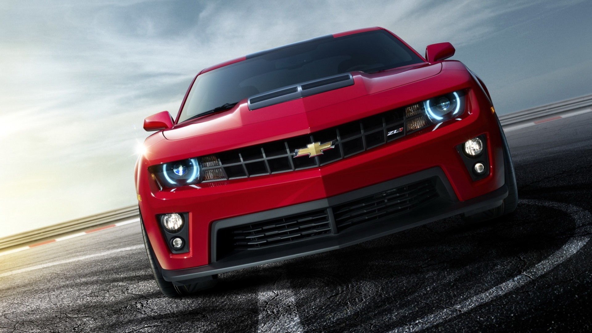 дорога автомобиль zl1 корвет camaro серый макро