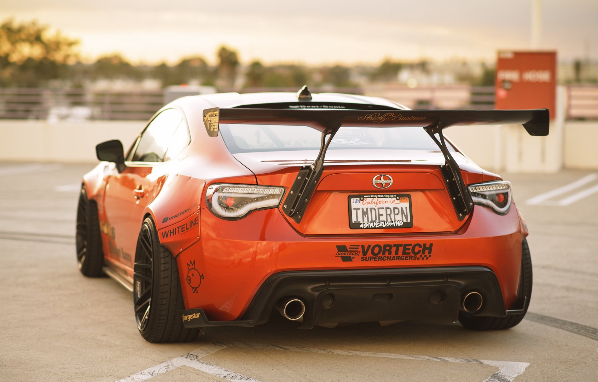 toyota scion fr-s orange tuning scion fr-s