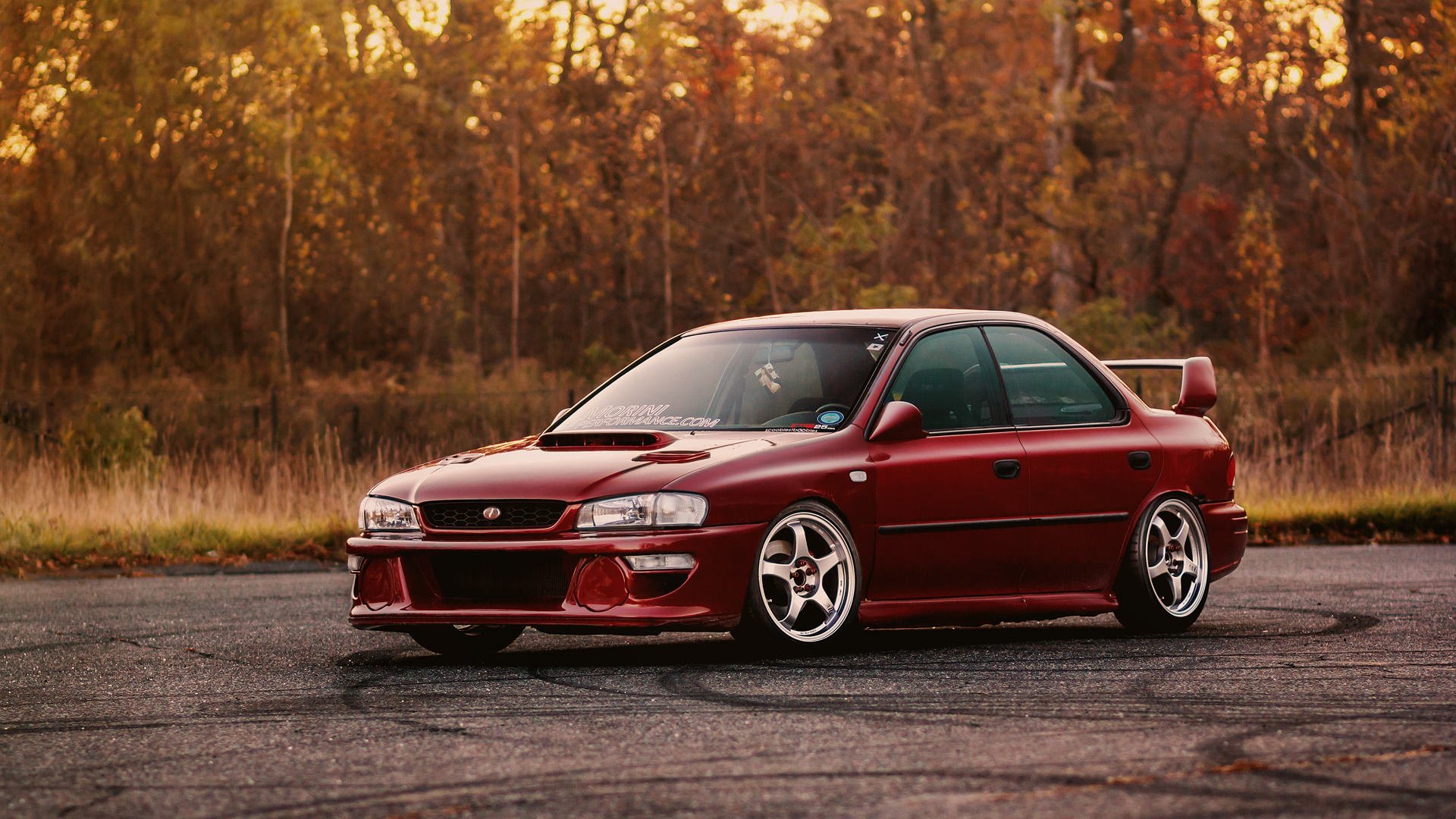 ubaru impreza gc8 position rwd