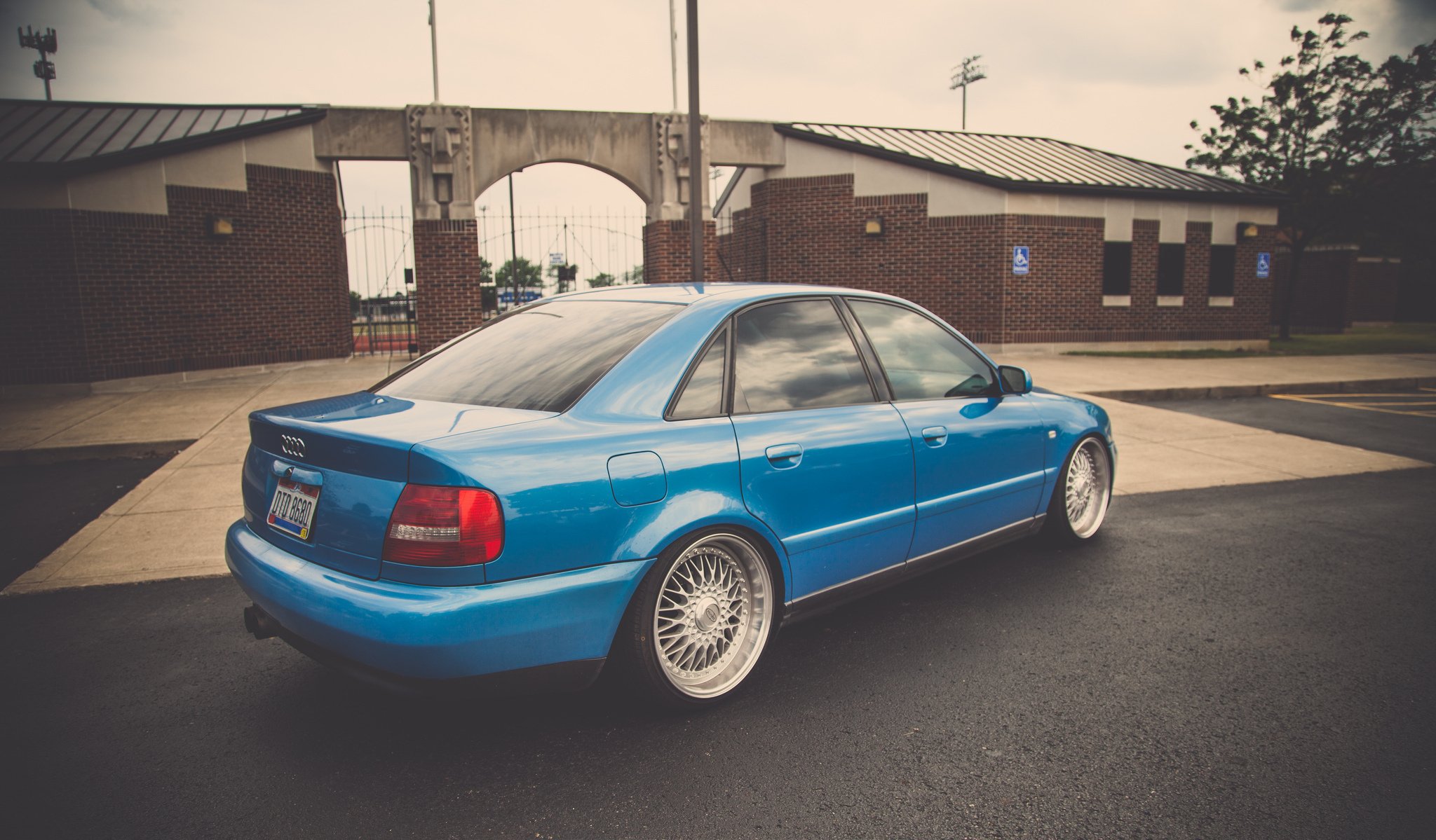 audi a4 bleu audi bleu