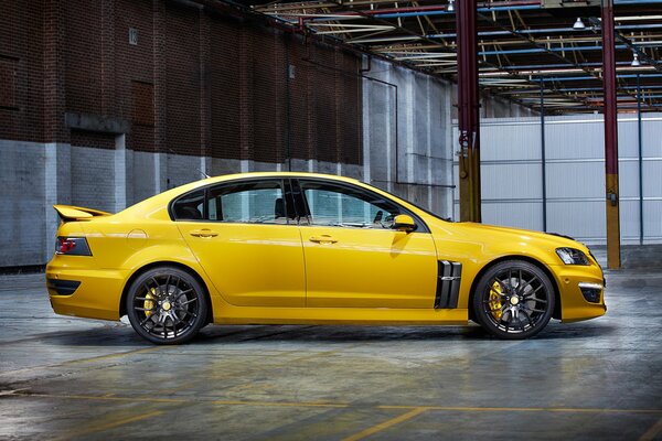 El poderoso vehículo holden GTS