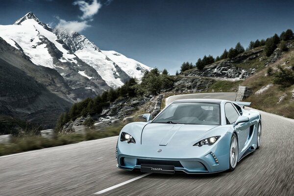 The Dutch-made sports supercar vencer