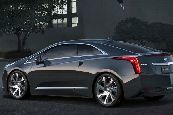 Cadillac, elr, загадочный цвет дорога