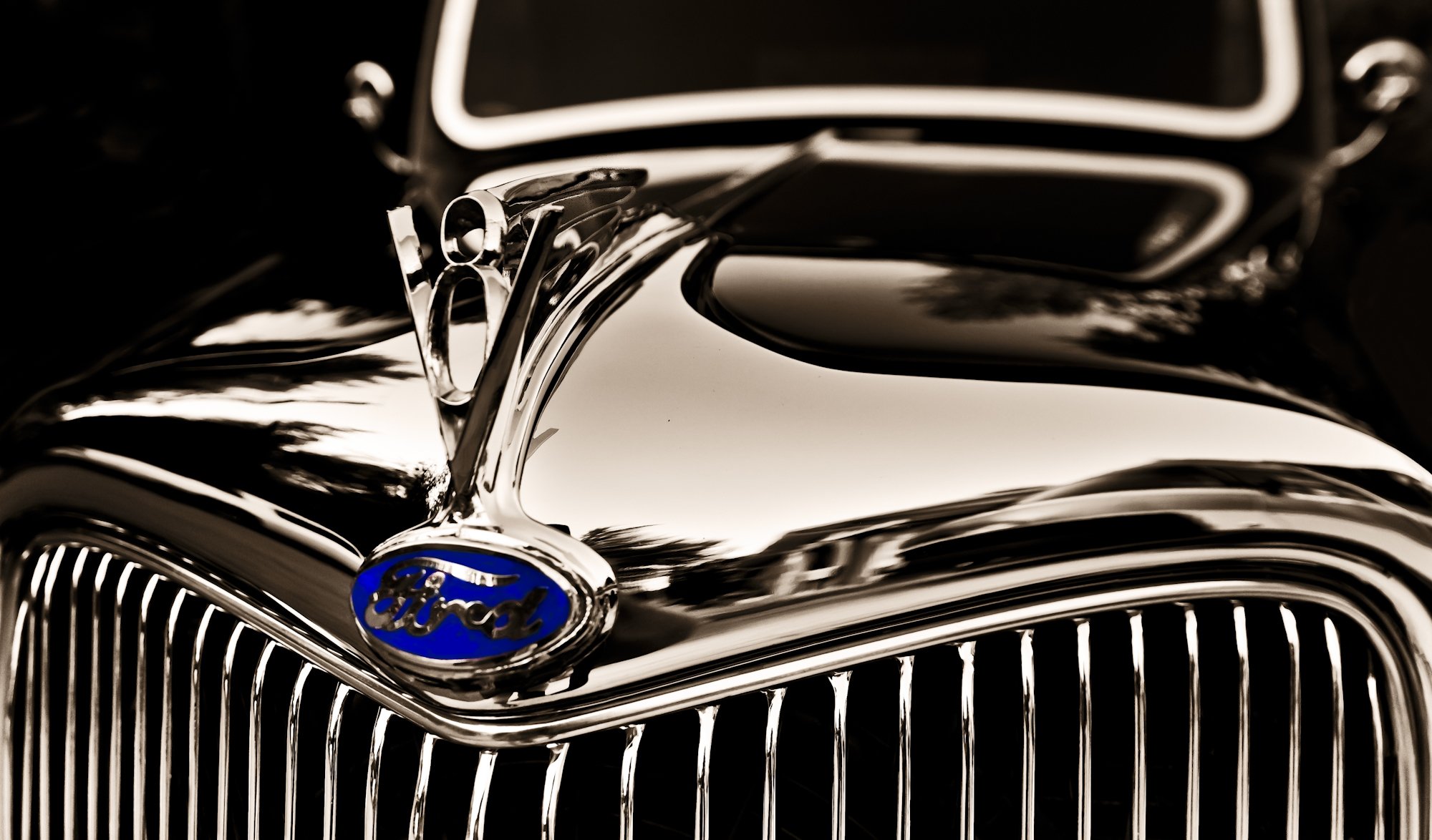 ford 1936 v8 cofano classico retrò