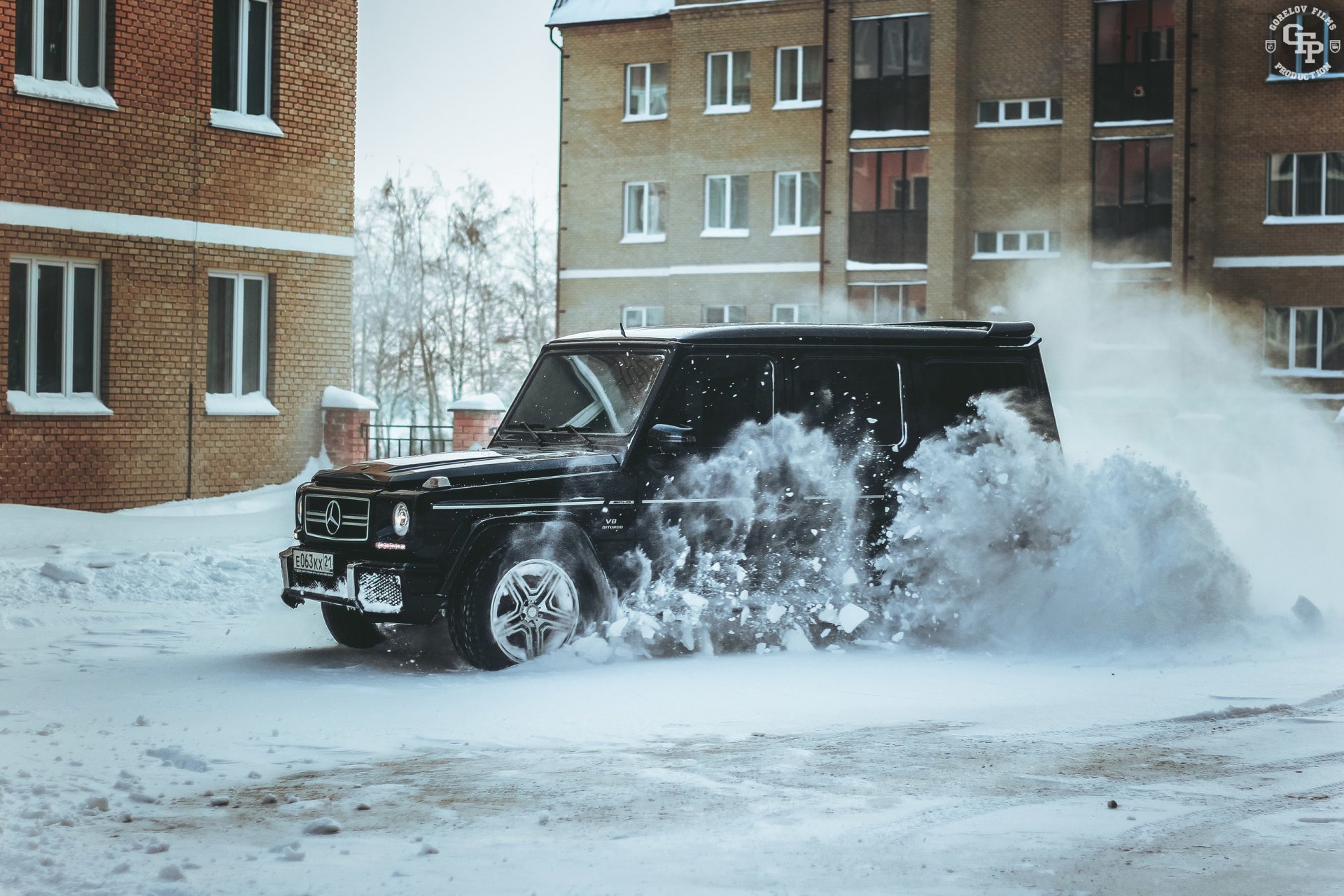 горелов фильмы производство фотографии фотограф mercedes-benz снег