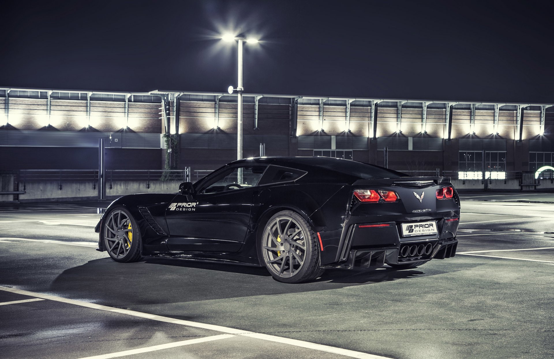 chevrolet corvette stingray c7 prior design tuning night