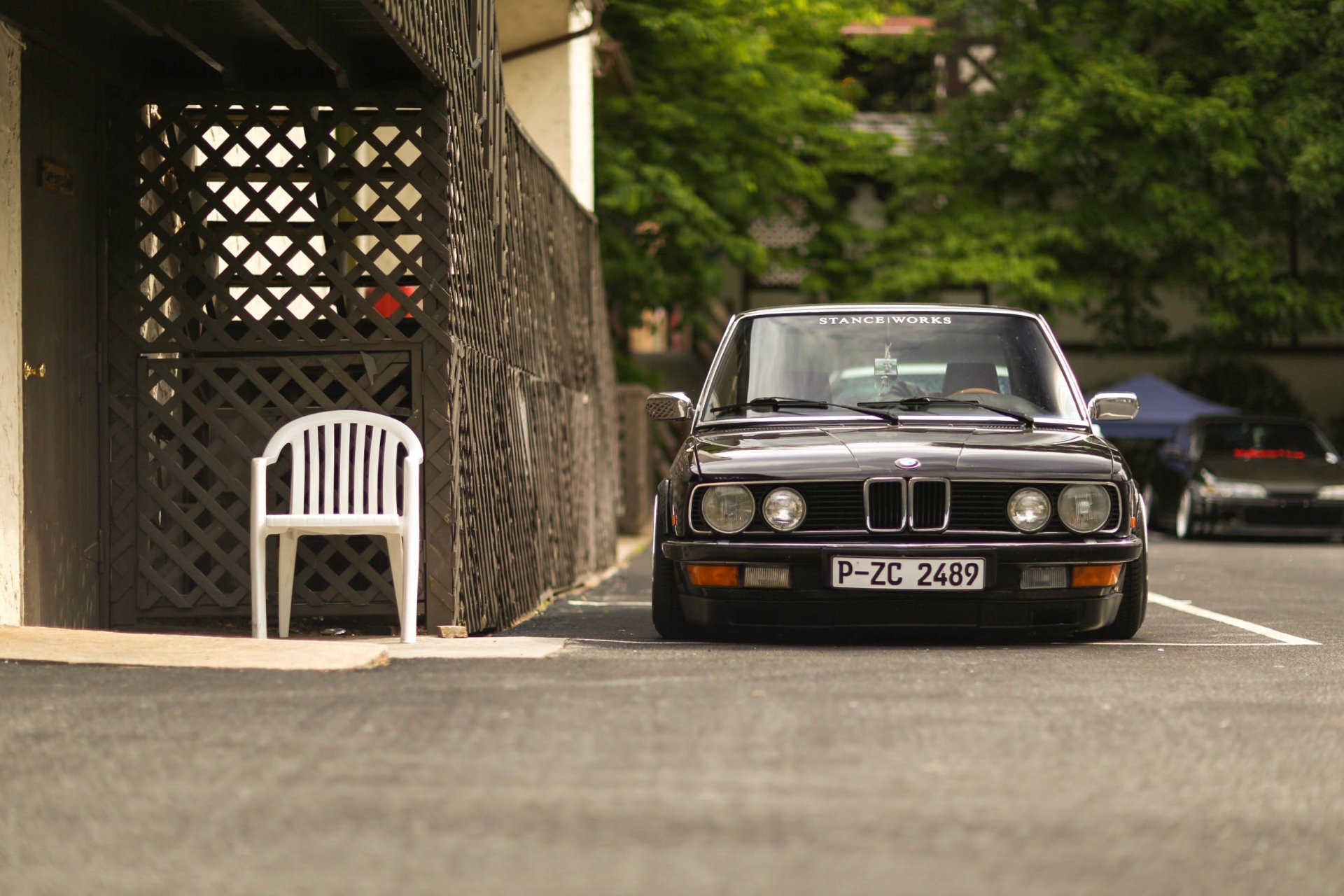 bmw e28 позиция черный