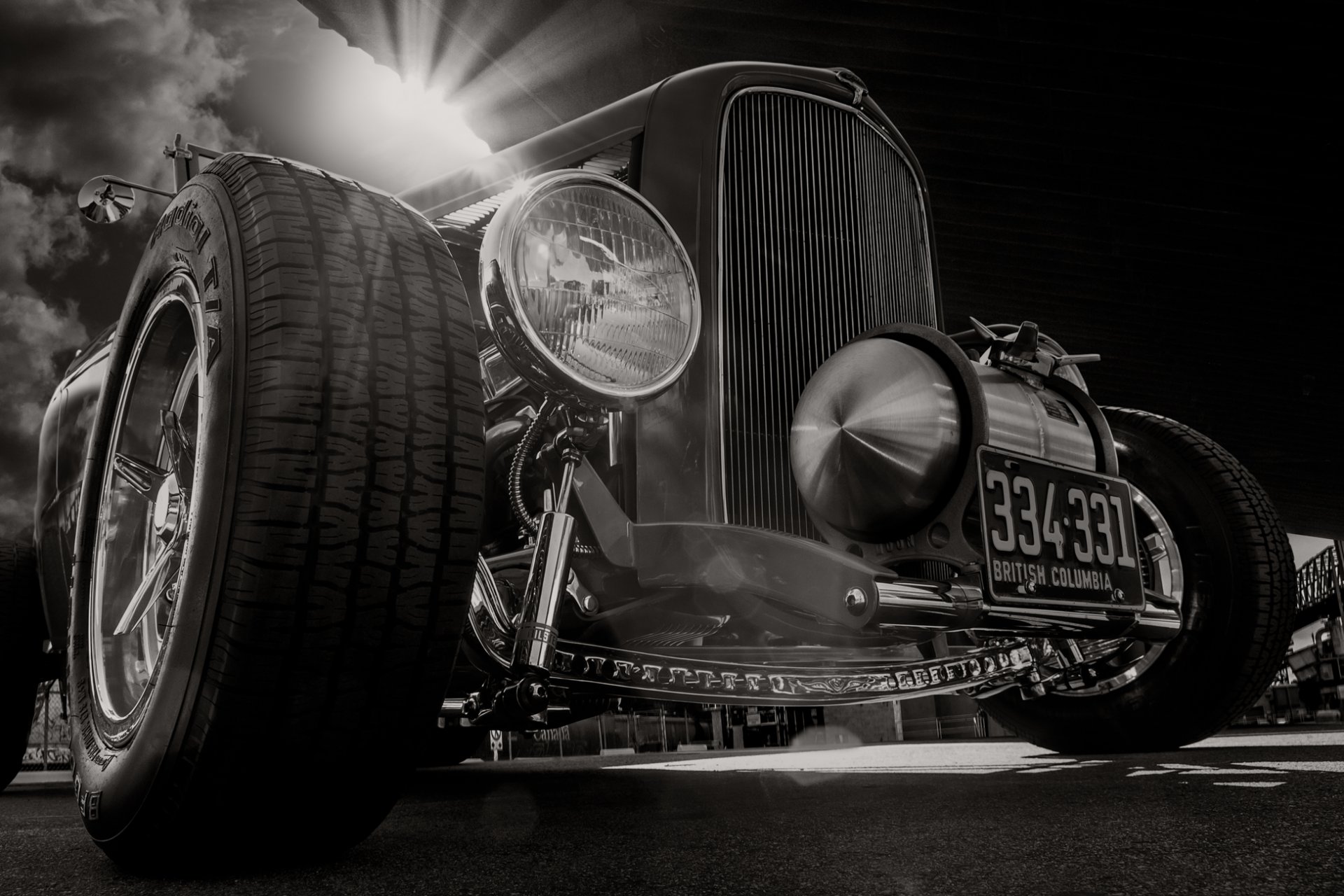 ford 1932 hot rod klasyczny retro przód