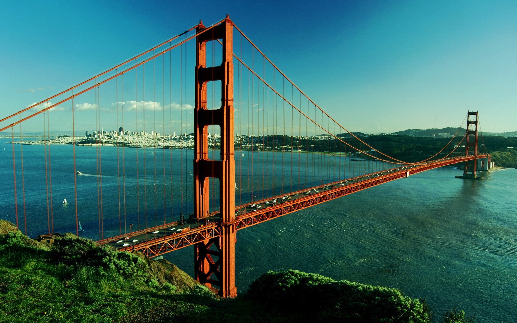 brücke fluss goldenes tor san francisco