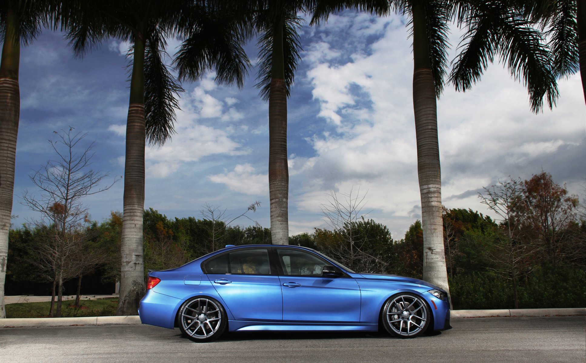 bmw blu tuning bmw serie 3 profilo