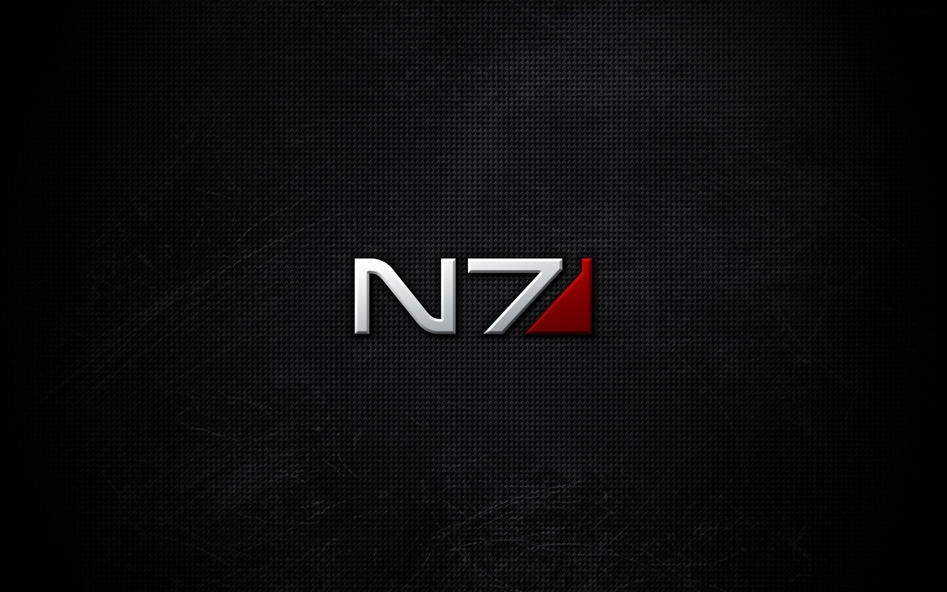 mass effect fond n7 logo